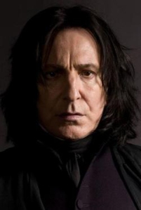 Alan Rickman as Severus Snape in the Harry Potter series Photo Credit: Harry Potter Wikia