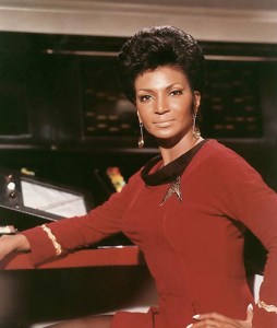 Nichelle Nichols as Lt. Nyota Uhura Photo Credit: http://thevalkyriedirective.tumblr.com